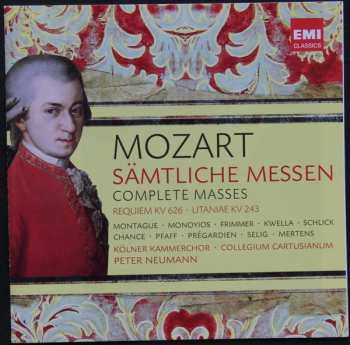 10CD/Caja Wolfgang Amadeus Mozart: Sämtliche Messen