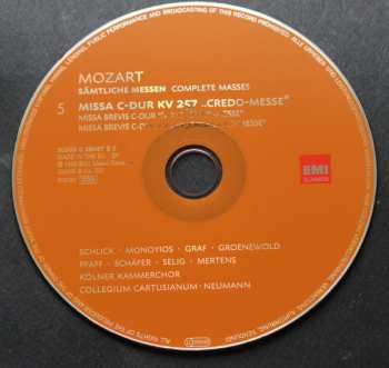 10CD/Caja Wolfgang Amadeus Mozart: Sämtliche Messen