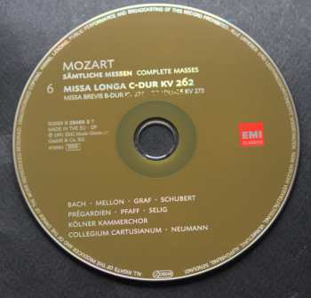 10CD/Caja Wolfgang Amadeus Mozart: Sämtliche Messen