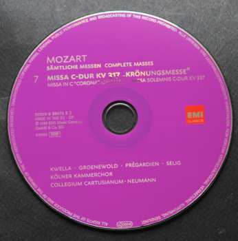 10CD/Caja Wolfgang Amadeus Mozart: Sämtliche Messen