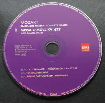 10CD/Caja Wolfgang Amadeus Mozart: Sämtliche Messen