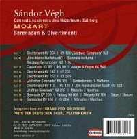 10CD/Caja Wolfgang Amadeus Mozart: Serenaden & Divertimenti