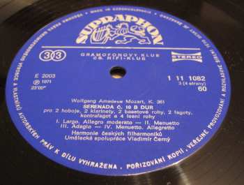 2LP/Caja Wolfgang Amadeus Mozart: Serenády A Divertimenta Pro Dechové Nástroje (2xLP + BOX + BOOKLET)