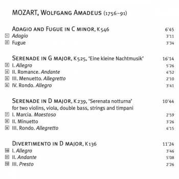 SACD Wolfgang Amadeus Mozart: Serenata Notturna; Three Divertimenti; Eine Kleine Nachtmusik