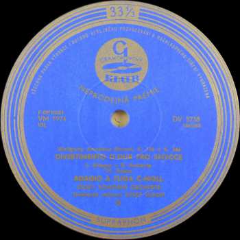 LP Wolfgang Amadeus Mozart: Skladby W. A. Mozarta