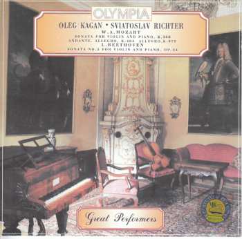 CD Wolfgang Amadeus Mozart: Sonaten Für Violine & Klavier