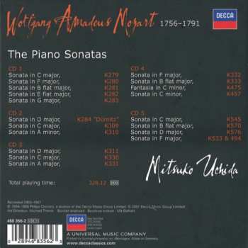 5CD/Caja Wolfgang Amadeus Mozart: The Piano Sonatas