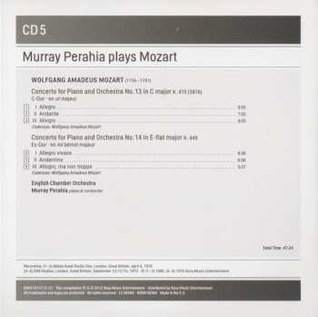 12CD/Caja Wolfgang Amadeus Mozart: The Piano Concertos