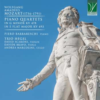 CD Wolfgang Amadeus Mozart: Piano Quartets In G Minor KV 478, In E Flat Major KV 493