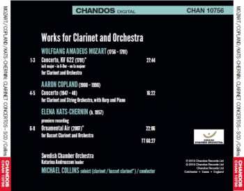 CD Wolfgang Amadeus Mozart: Works For Clarinet And Orchestra