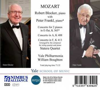 CD Wolfgang Amadeus Mozart: Yale School Of Music