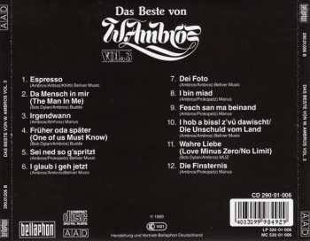 3CD/Caja Wolfgang Ambros: Das Beste Von W. Ambros Vol. 1-3