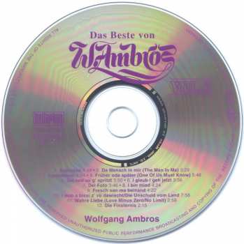 3CD/Caja Wolfgang Ambros: Das Beste Von W. Ambros Vol. 1-3
