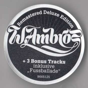 CD Wolfgang Ambros: Nie Und Nimmer DLX