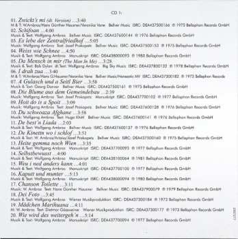 2CD Wolfgang Ambros: Zwickt's Mi - 40 Große Erfolge