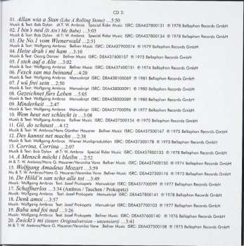 2CD Wolfgang Ambros: Zwickt's Mi - 40 Große Erfolge