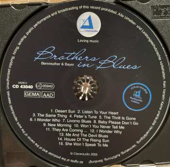 CD Wolfgang Bernreuther: Brothers In Blues