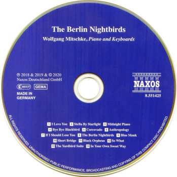 CD Wolfgang Mitschke: The Berlin Nightbirds