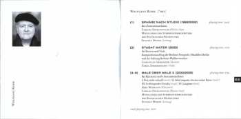 CD Wolfgang Rihm: #39 | Sphäre Nach Studie / Stabat Mater / Male Über Male 2