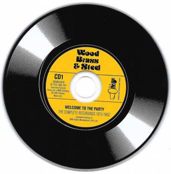 2CD Wood, Brass & Steel: Welcome To The Party (The Complete Recordings 1973-1980)