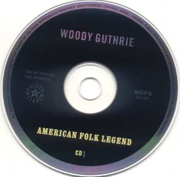 3CD Woody Guthrie: American Folk Legend