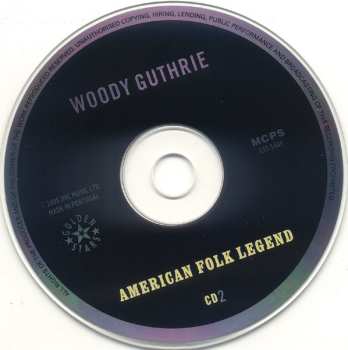 3CD Woody Guthrie: American Folk Legend