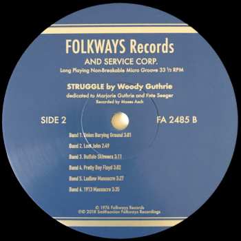 LP Woody Guthrie: Struggle