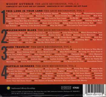 4CD/Caja Woody Guthrie: The Asch Recordings Vols. 1-4
