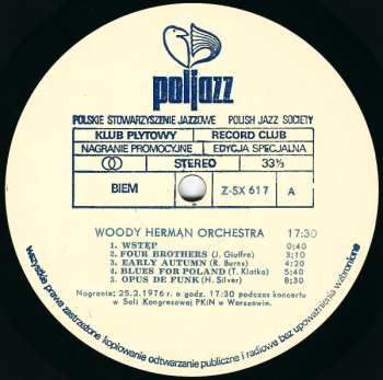 LP Woody Herman And His Orchestra: 17:30