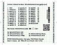 CD Johann Sebastian Bach: Worms Bach Glass