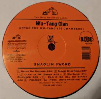 LP Wu-Tang Clan: Enter The Wu-Tang (36 Chambers)