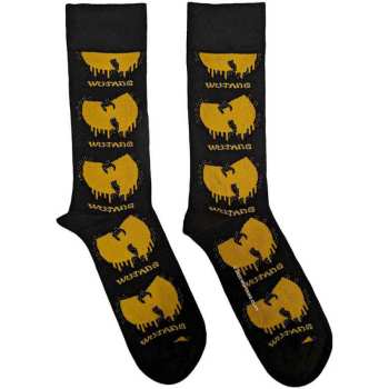 Mercancía Wu-Tang Clan: Wu-tang Clan Unisex Ankle Socks: Dripping Logo (black) (uk Size 4 - 7) 36 - 42