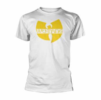 Merch Wu-Tang Clan: Camiseta Logo Wu-tang Clan (white)
