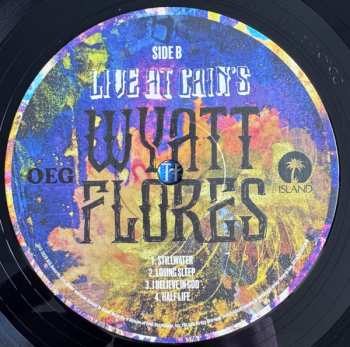 2LP Wyatt Flores: Live At Cain's