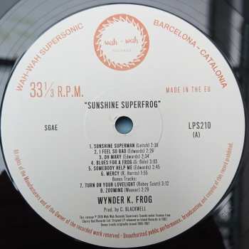 LP Wynder K. Frog: Sunshine Super Frog