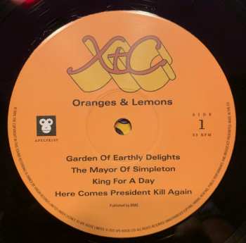 2LP XTC: Oranges & Lemons