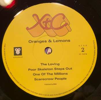 2LP XTC: Oranges & Lemons