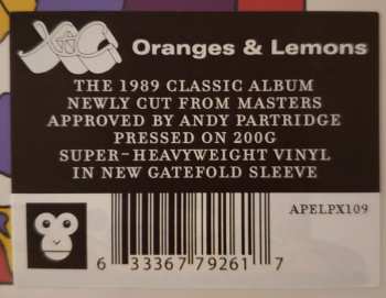 2LP XTC: Oranges & Lemons