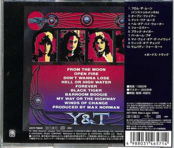 CD Y & T: Black Tiger LTD