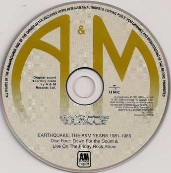 4CD/Caja Y & T: Earthquake - The A&M Years