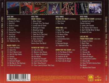 4CD/Caja Y & T: Earthquake - The A&M Years