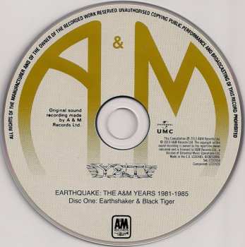4CD/Caja Y & T: Earthquake - The A&M Years