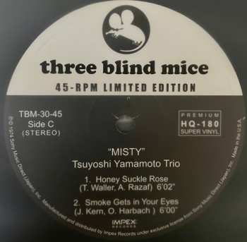 2LP Tsuyoshi Yamamoto Trio: Misty LTD