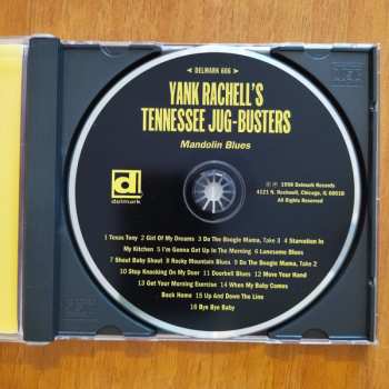 CD Yank Rachell And His Tennessee Jug-Busters: Mandolin Blues