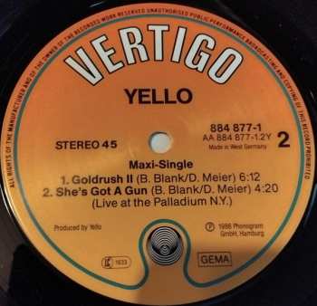 LP Yello: Goldrush