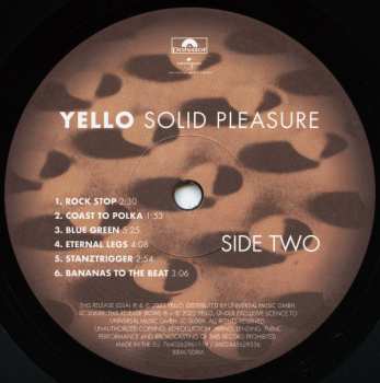 2LP Yello: Solid Pleasure / I.T. Splash LTD | CLR
