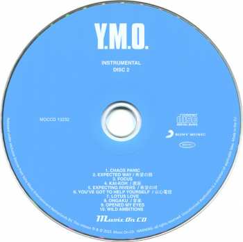 2CD Yellow Magic Orchestra: Naughty Boys & Instrumental = 浮気なぼくら & インストゥルメンタル
