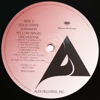 LP Yellow Magic Orchestra: Solid State Survivor