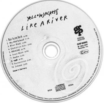 CD Yellowjackets: Like A River