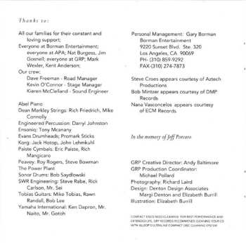 CD Yellowjackets: Like A River